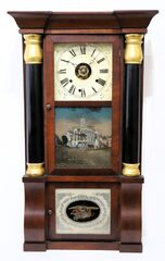 R.W. Patterson “Eight Day Brass Clock”, ca. 1860.