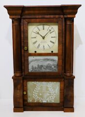 Chauncey Goodrich miniature column & cornice,ca. 1853.