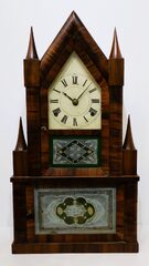 Elisha Manross double-steeple fusee, 1843-1853.