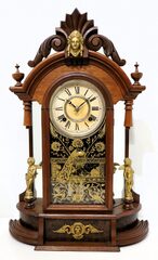 Ansonia Clock Co. “Triumph”, ca. 1880.
