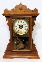 Seth Thomas Clock Co. “Dover” with “Winward’s Double Alarum”, 1892.