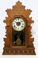 Wm L Gilbert Clock Co. “Geranium No. 3”, ca. 1900.