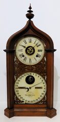 Ithaca Calendar Clock Co. “Shelf Steeple”, 1878-1890.