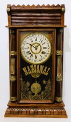 Wm. L. Gilbert Clock Co. “National”, ca. 1875.