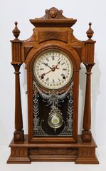 Waterbury Clock Co. “Rapidan” calendar, ca. 1883.