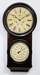 L.F. & W.W. Carter weight-driven calendar, 1862-1868.