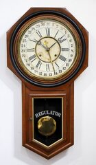 Ansonia Clock Co. “Regulator A Calendar”, ca. 1901.