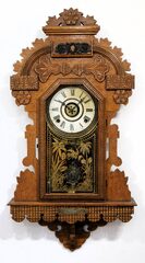 E. Ingraham Co. wall clock, ca. 1891.