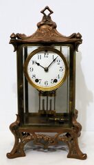 Seth Thomas Clock Co. “Empire No. 15” crystal regulator, 1909-1913.