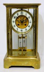 S. Marti & Cie crystal regulator, ca. 1889.