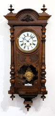 Lenzkirch wall clock, ca. 1892.