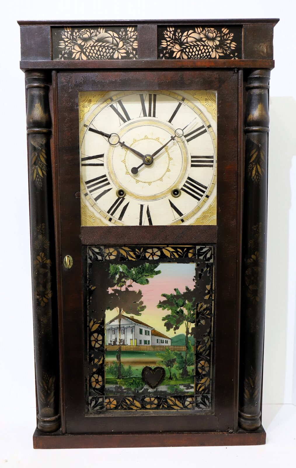 Henry Terry & Co. 30-hour shelf clock, 1834-1836. — Antique Clocks Price Guide