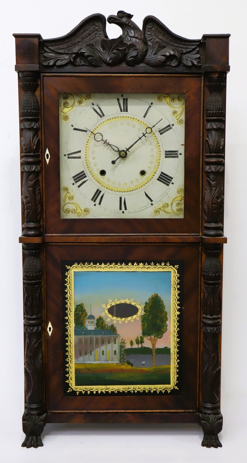 Henry Terry “Patent Eight Day Clock”, 1832-1833. — Antique Clocks Price Guide