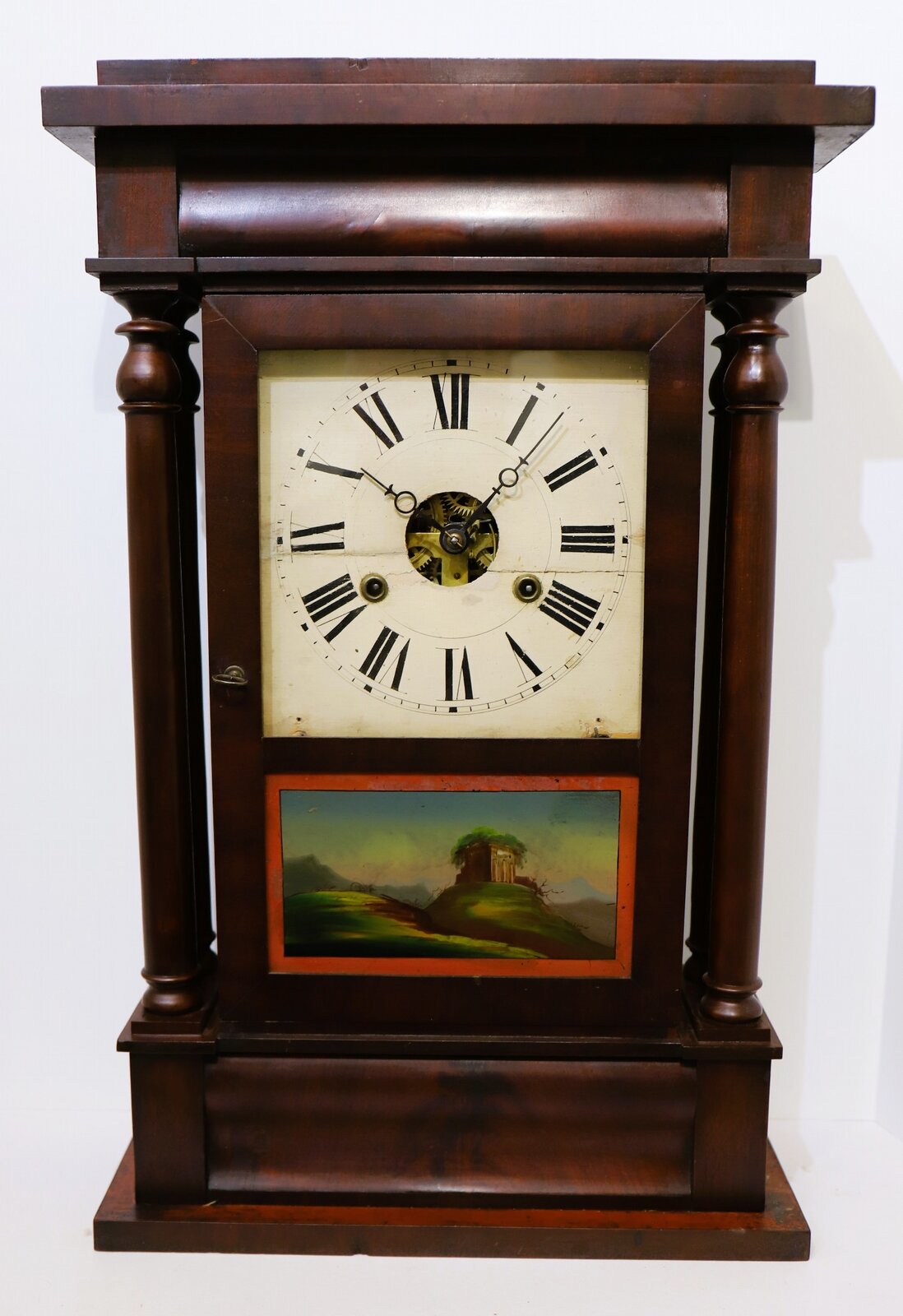 W.S. Conant “Column No. 1”, ca. 1845. — Antique Clocks Price Guide