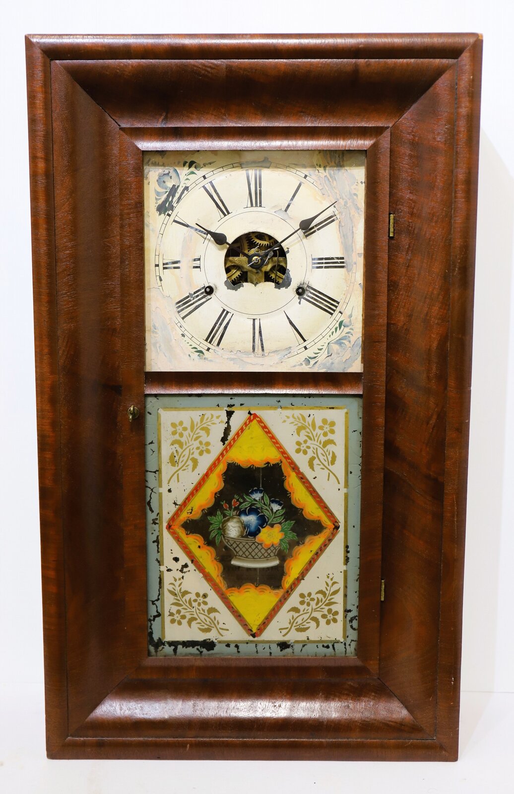 Smith & Goodrich 30-hour OG, 1847-1852. — Antique Clocks Price Guide