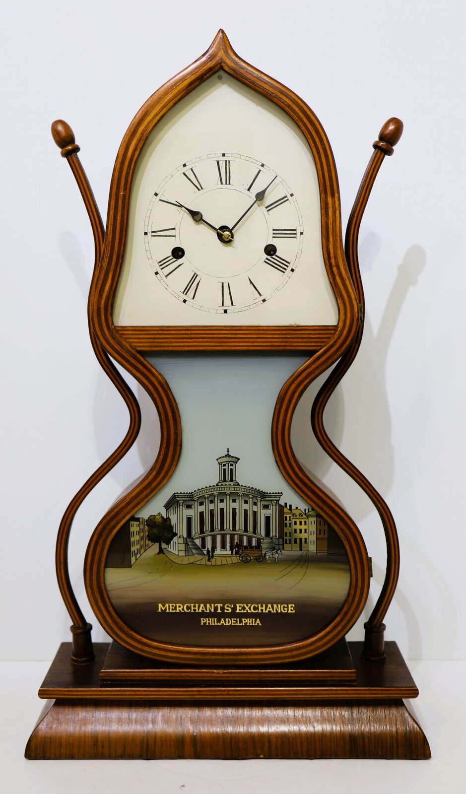 Unknown maker REPRODUCTION Acorn clock, ca. 1980? — Antique Clocks Price Guide
