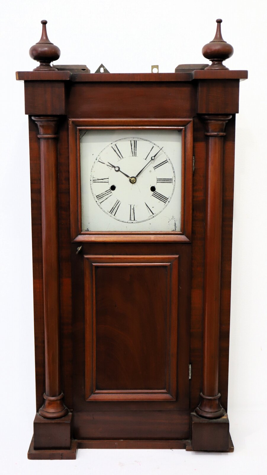 Welch “Improved Eight Day Brass Clock”, ca. 1860. — Antique Clocks Price Guide