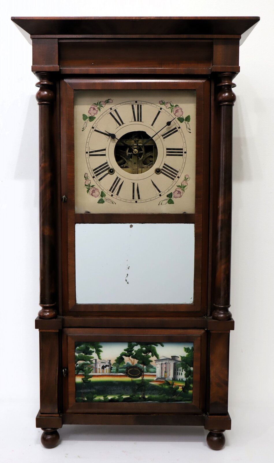 Birge & Fuller “Patent Brass Eight Day Clock”, 1844-1848. — Antique Clocks Price Guide