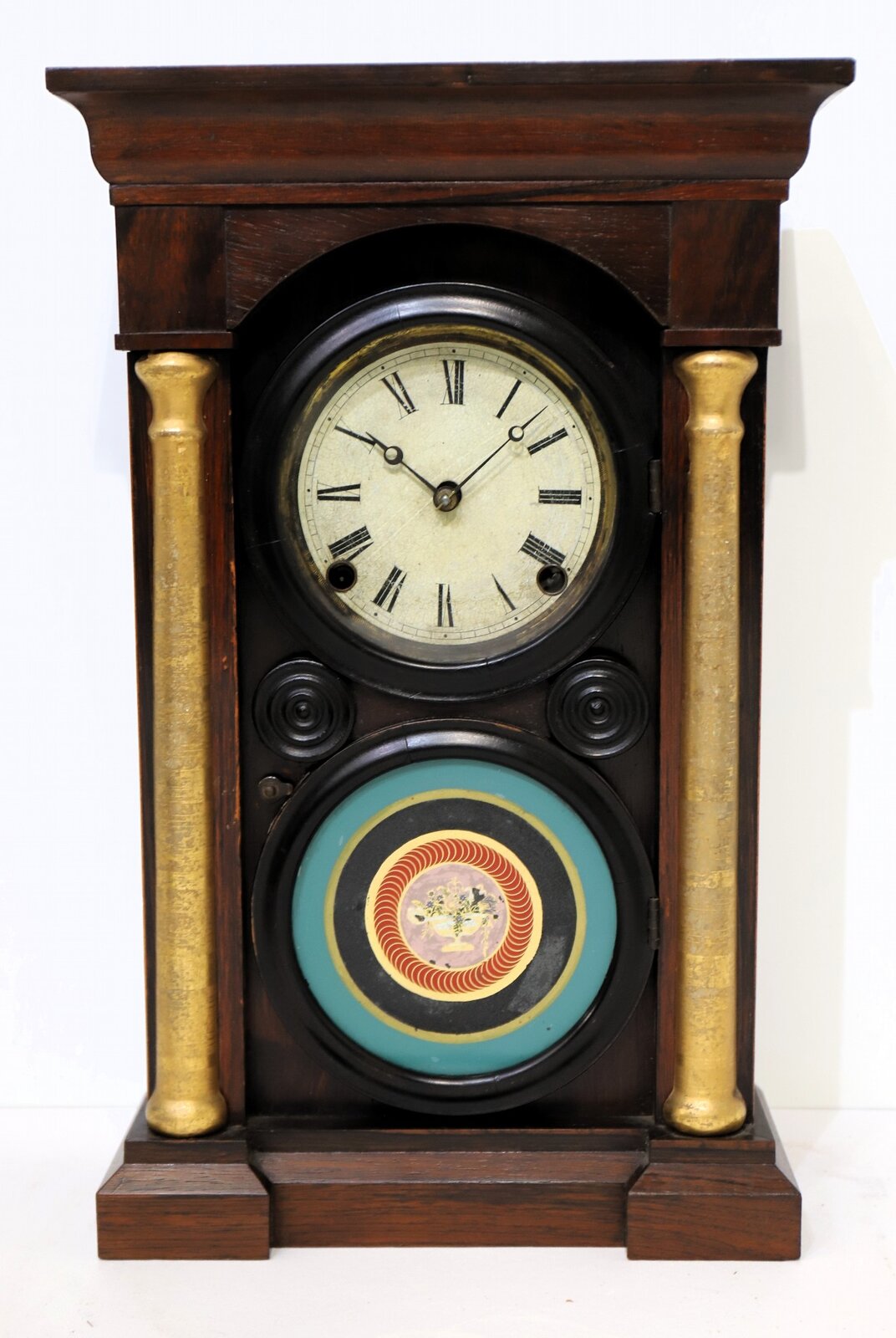 E. Ingraham & Co. “Arch Column No. 1”, ca. 1865. — Antique Clocks Price Guide