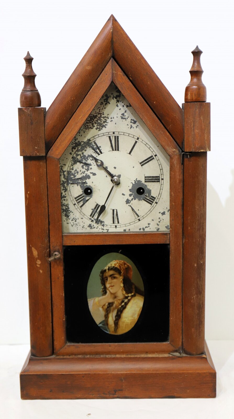E.N. Welch Mfg. Co. Sharp Gothic, ca. 1880. — Antique Clocks Price Guide