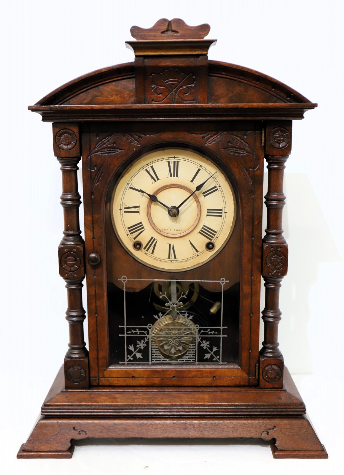 Seth Thomas Clock Co. “Erie”, ca. 1884. — Antique Clocks Price Guide