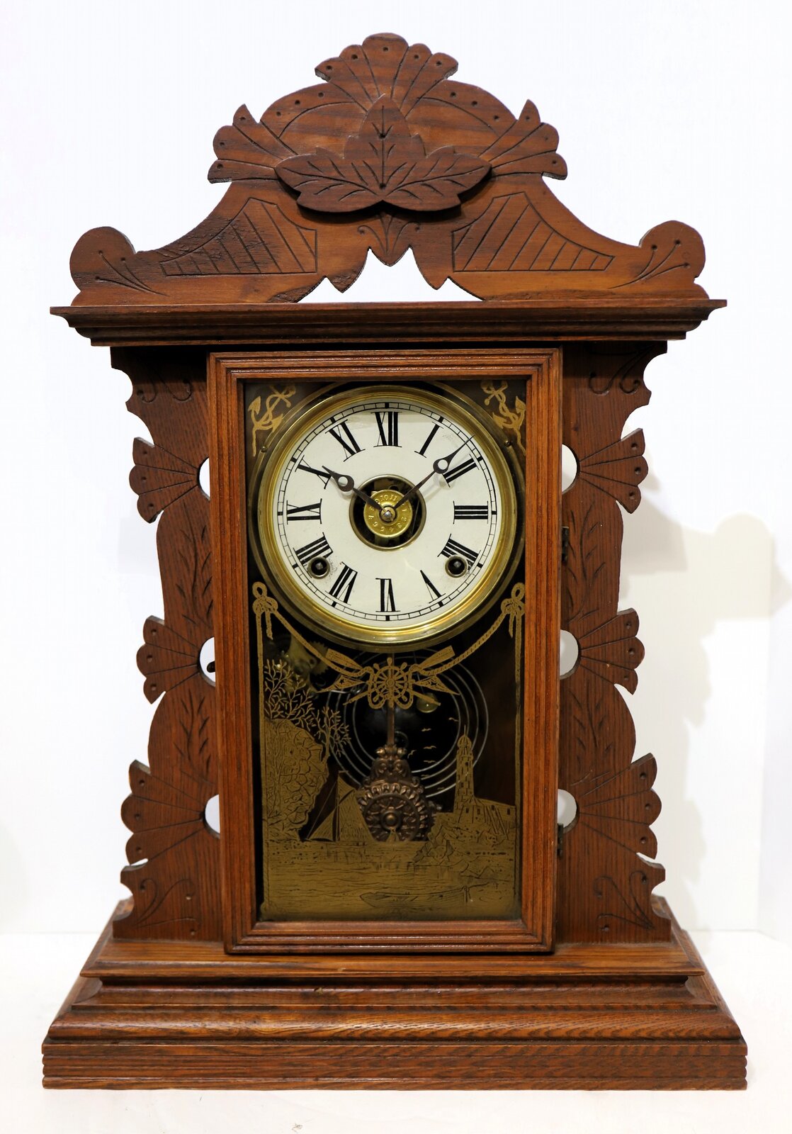 E.N. Welch Mfg. Co. “Fannie Rice”, ca. 1892. — Antique Clocks Price Guide