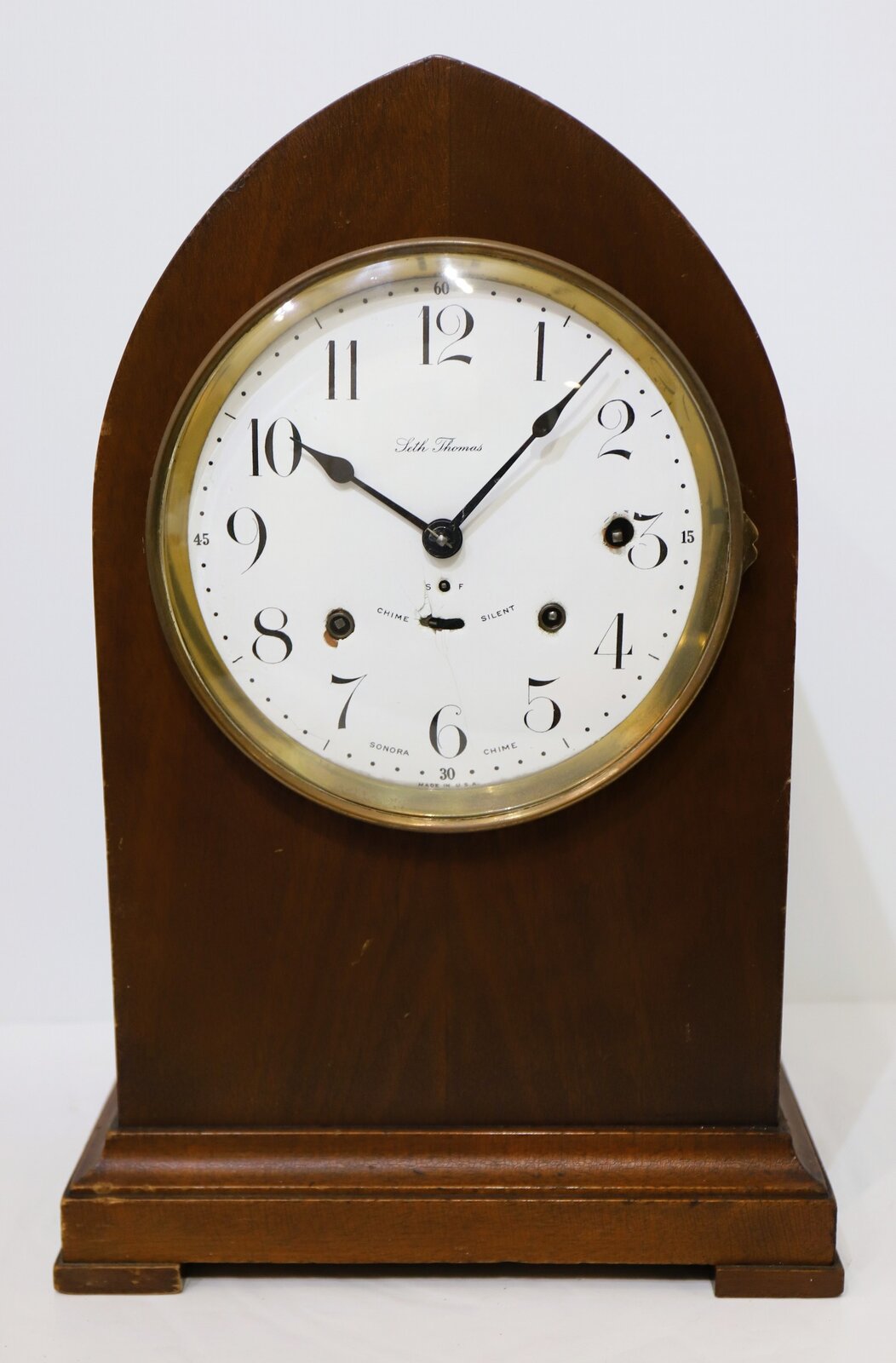 Seth Thomas Clock Co. “Chime Clock No. 16”, ca. 1913. — Antique Clocks Price Guide