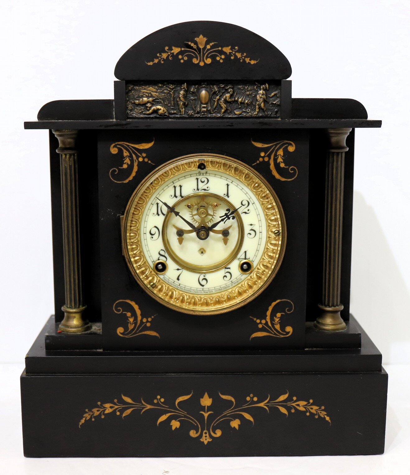 Ansonia Clock Co. “El Pan”, ca. 1901. — Antique Clocks Price Guide
