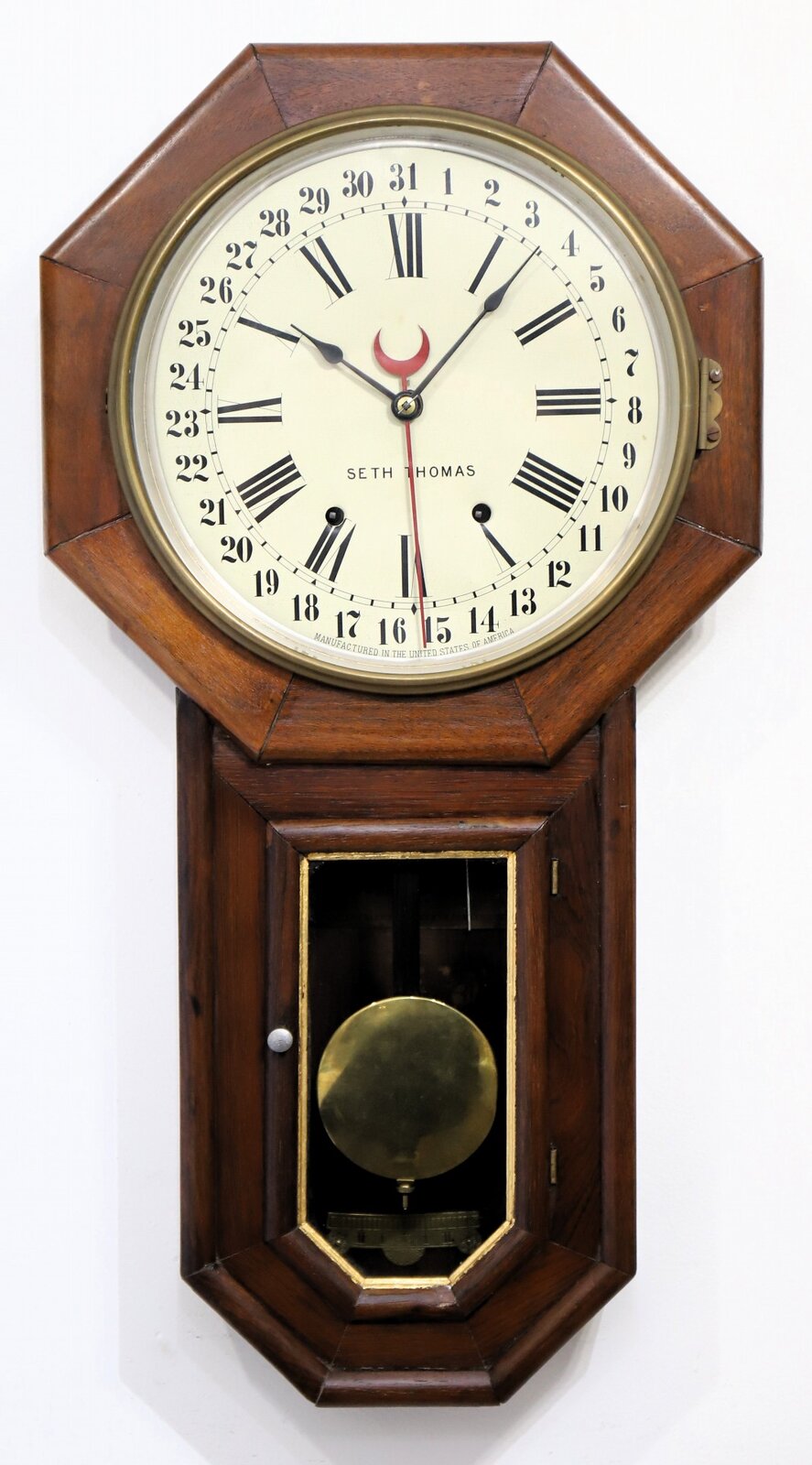 Seth Thomas Clock Co. “Globe Calendar”, ca. 1896. — Antique Clocks Price Guide