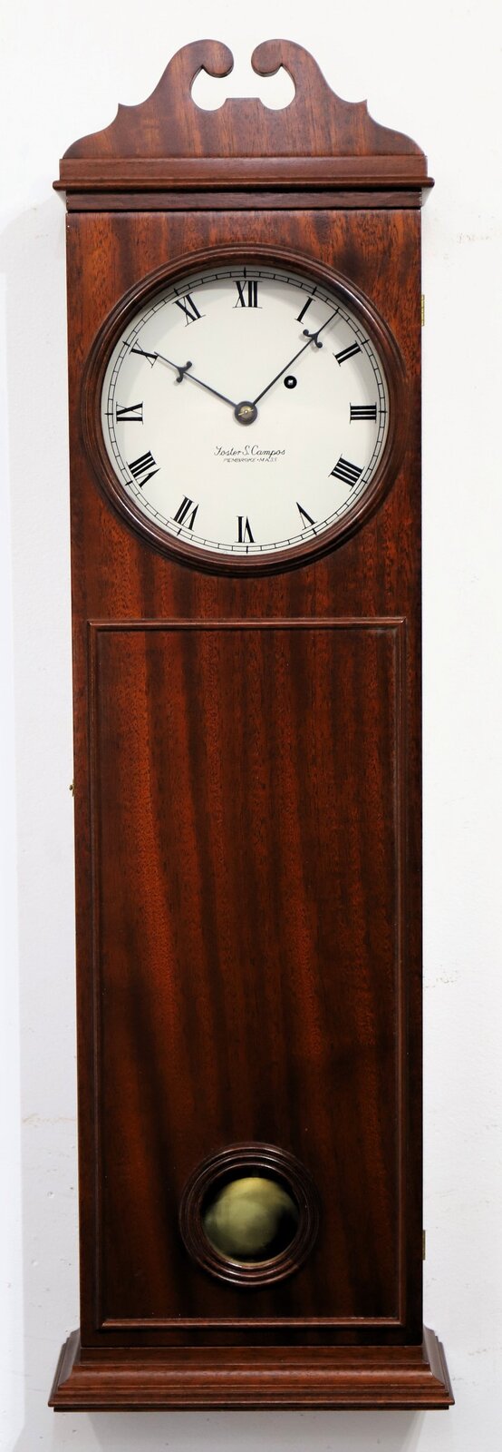 Foster Campos coffin clock, 2001. — Antique Clocks Price Guide