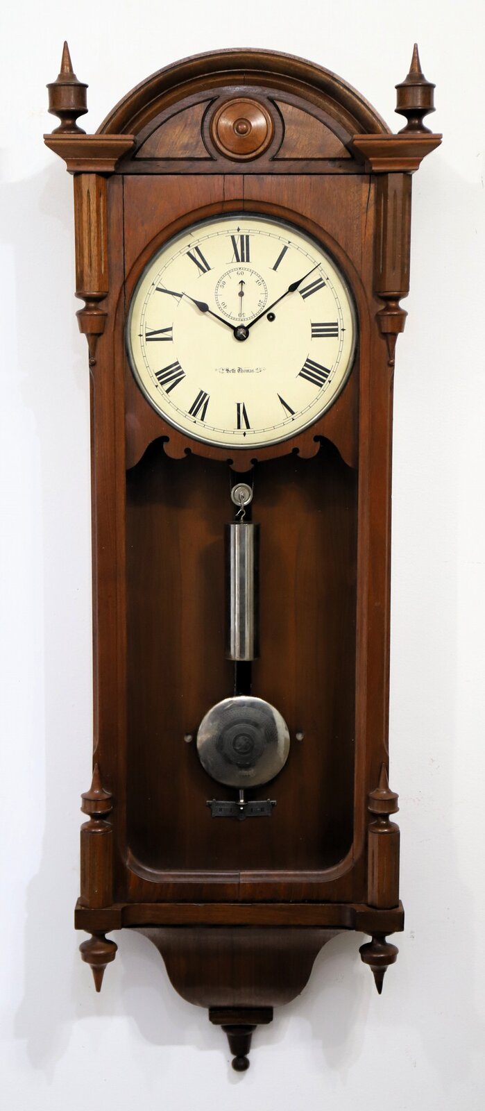 Seth Thomas “Regulator No. 6”, ca. 1885. — Antique Clocks Price Guide