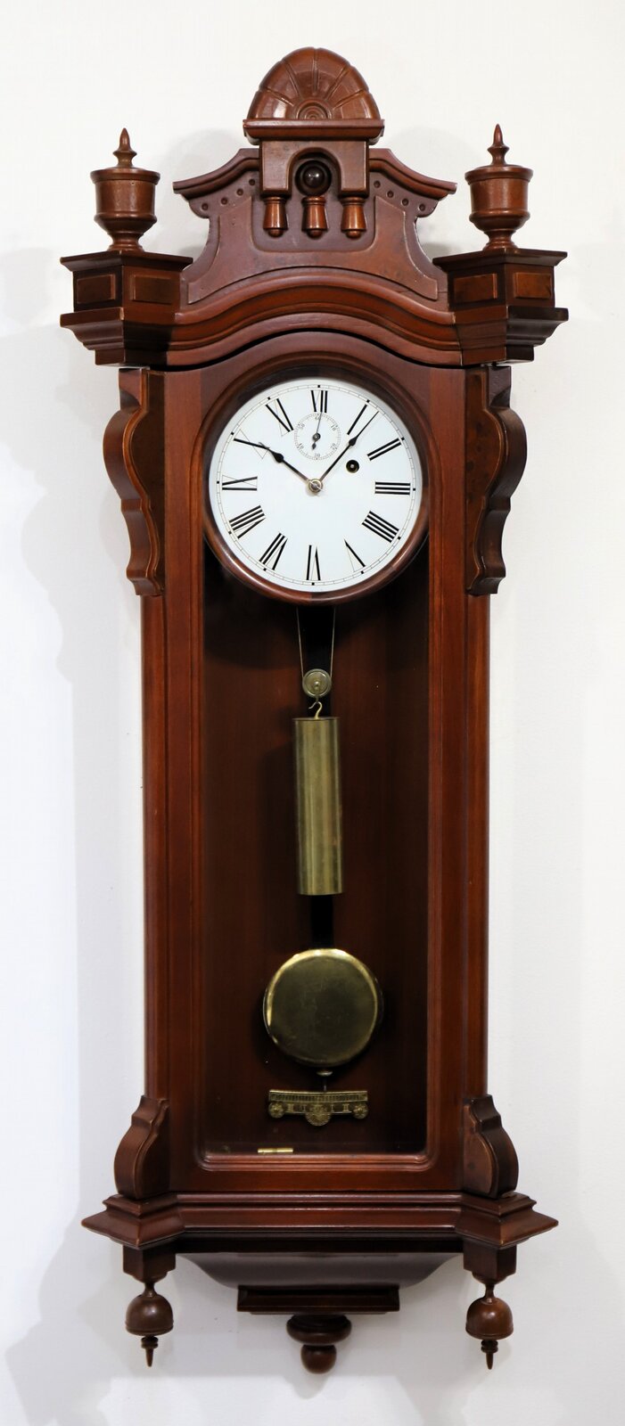 Seth Thomas Clock Co. “Regulator No. 5 REPRODUCTION”, ca. 1980. — Antique Clocks Price Guide