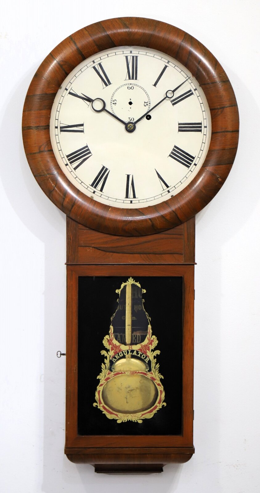 Seth Thomas “Regulator No. 2”, ca. 1863. — Antique Clocks Price Guide