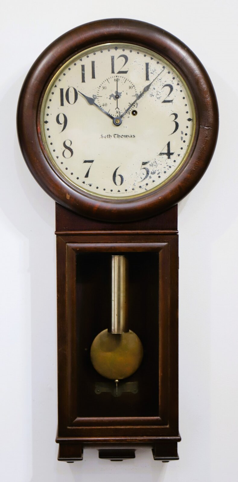 Seth Thomas Clock Co. “Regulator No. 2”, ca. 1890. — Antique Clocks Price Guide