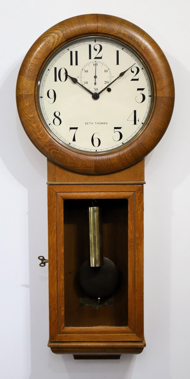 Seth Thomas Clock Co. “Regulator No. 2”, ca. 1928. — Antique Clocks Price Guide