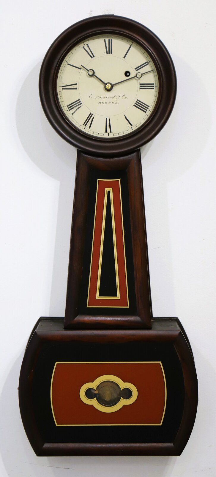 E. Howard & Co. “No. 5 Regulator” (banjo), ca. 1874. — Antique Clocks Price Guide