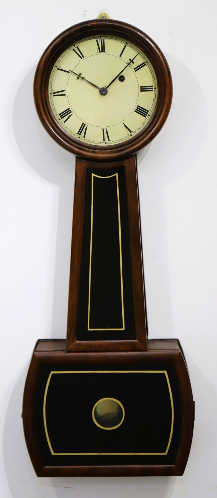 Daniel Pratt & Sons No. 5 banjo, 1852-1871. — Antique Clocks Price Guide