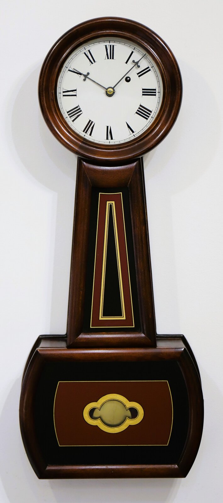 Reproduction No. 5 Regulator Banjo, ca. 1990. — Antique Clocks Price Guide