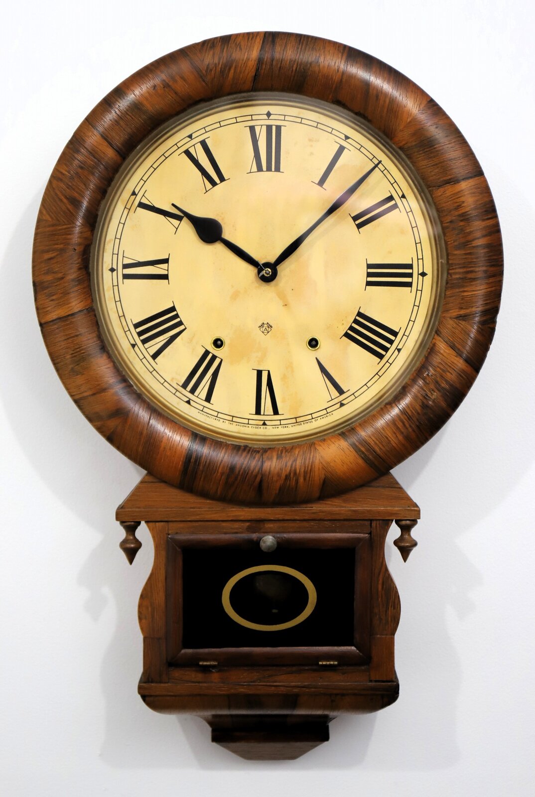 Ansonia Brass & Copper Co. “Drop Extra”, 1869-1877. — Antique Clocks Price Guide