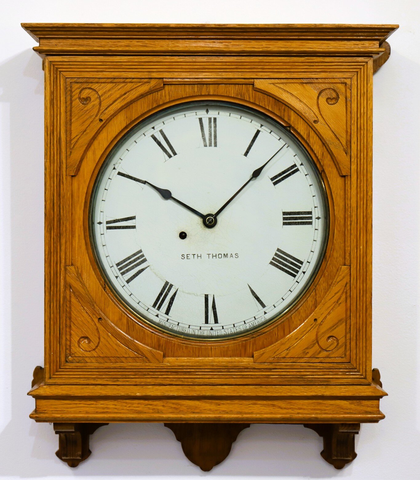 Seth Thomas Clock Co. “Office No. 5”, ca. 1900. — Antique Clocks Price Guide