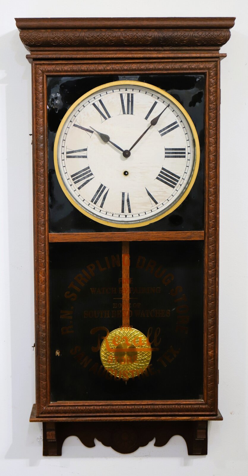 Sessions Clock Co. “Regulator E”, ca. 1908. — Antique Clocks Price Guide