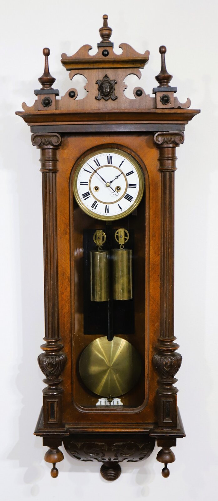 Two-weight Vienna, ca. 1900. — Antique Clocks Price Guide