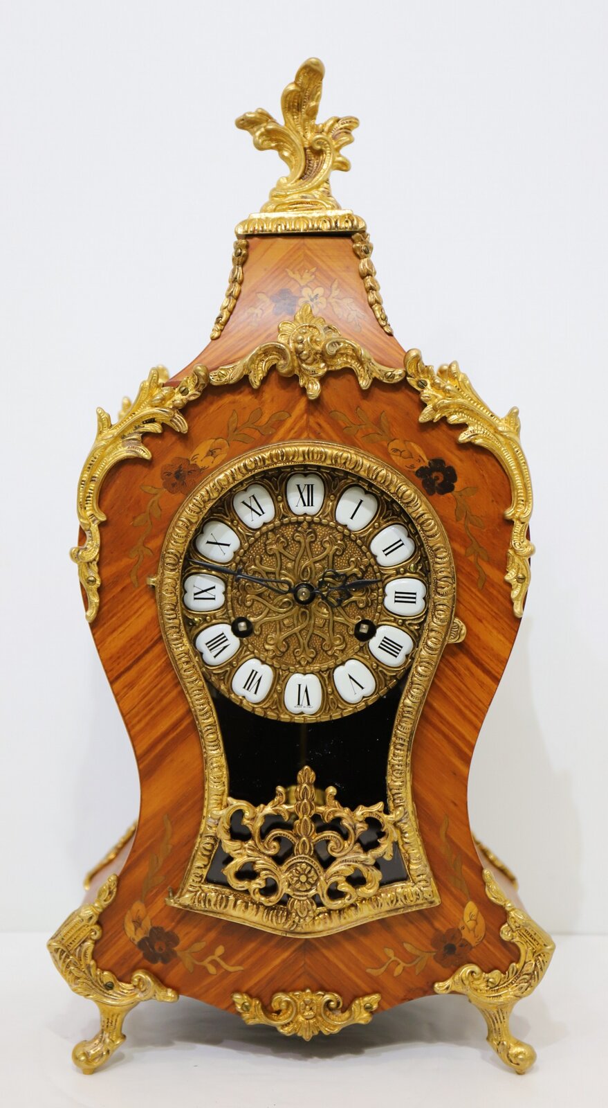 Franz Hermle & Sohn (FHS) shelf clock, ca. 1980. — Antique Clocks Price Guide
