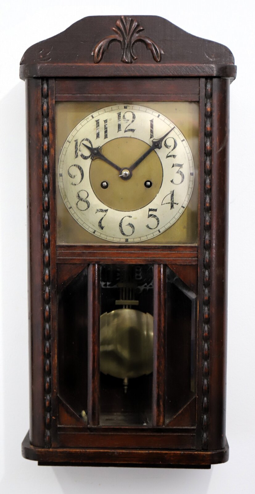 Gustav Becker wall clock, ca. 1930. — Antique Clocks Price Guide