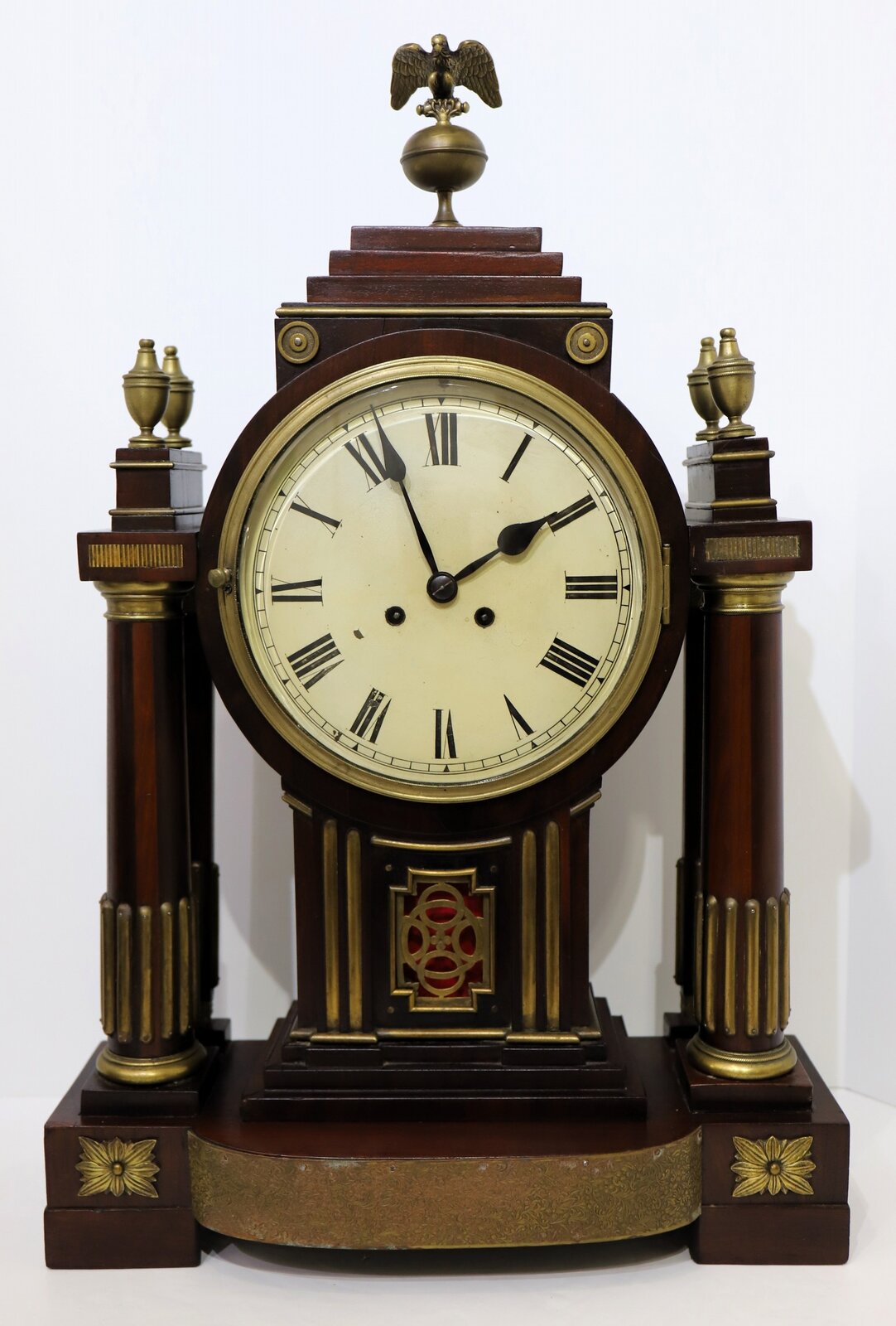 Monumental English table clock, ca. 1880. — Antique Clocks Price Guide