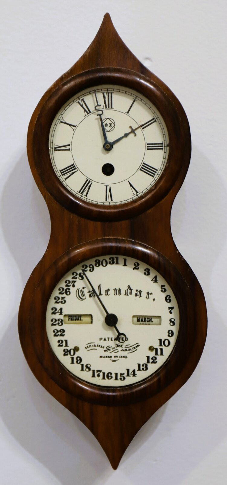 Michael Paul miniature Seth Thomas Office Calendar No. 3, ca. 2000? — Antique Clocks Price Guide