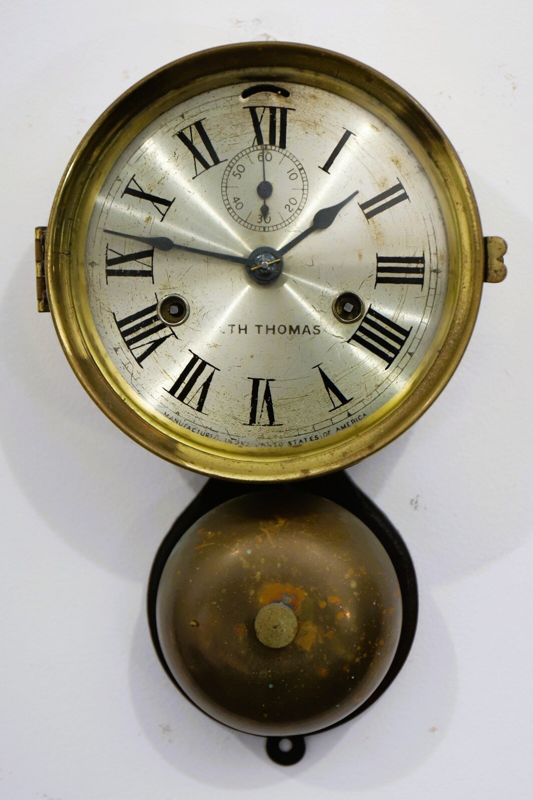 Seth Thomas Clock Co. “Ship’s Bell”, ca. 1884. — Antique Clocks Price Guide