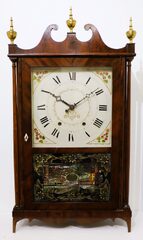Mark Leavenworth & Son pillar & scroll, 1825-1829.