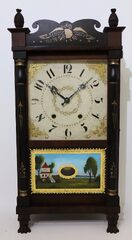 E. & G.W. Bartholomew transitional column & splat, 1829-1833.
