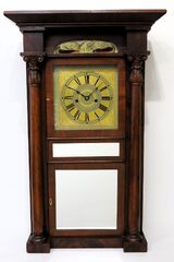 Marshall & Adams Empire shelf clock, 1833-1836.